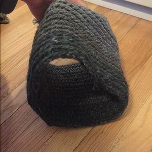 Hand-crocheted scarf